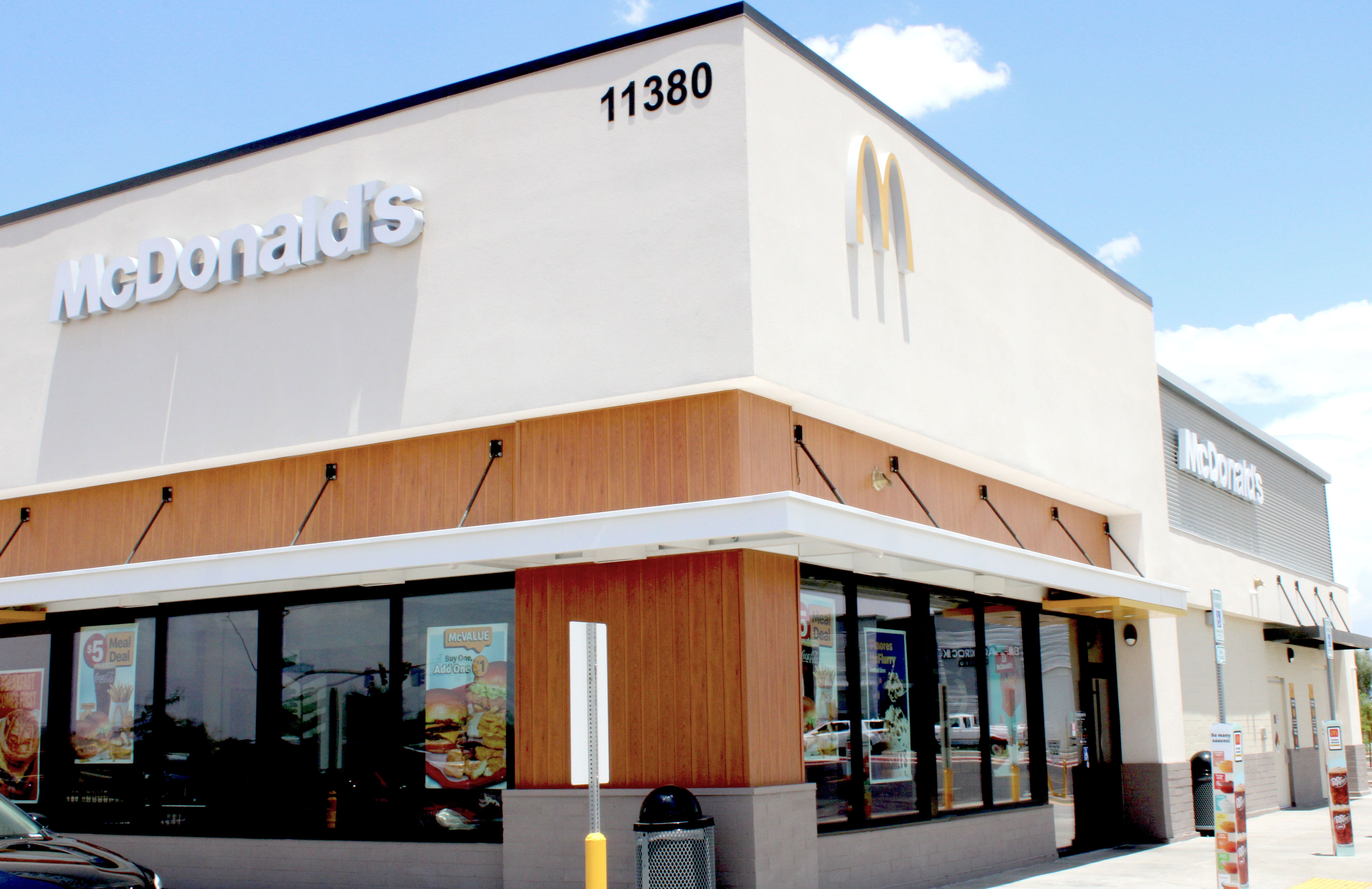 Modern commercial building